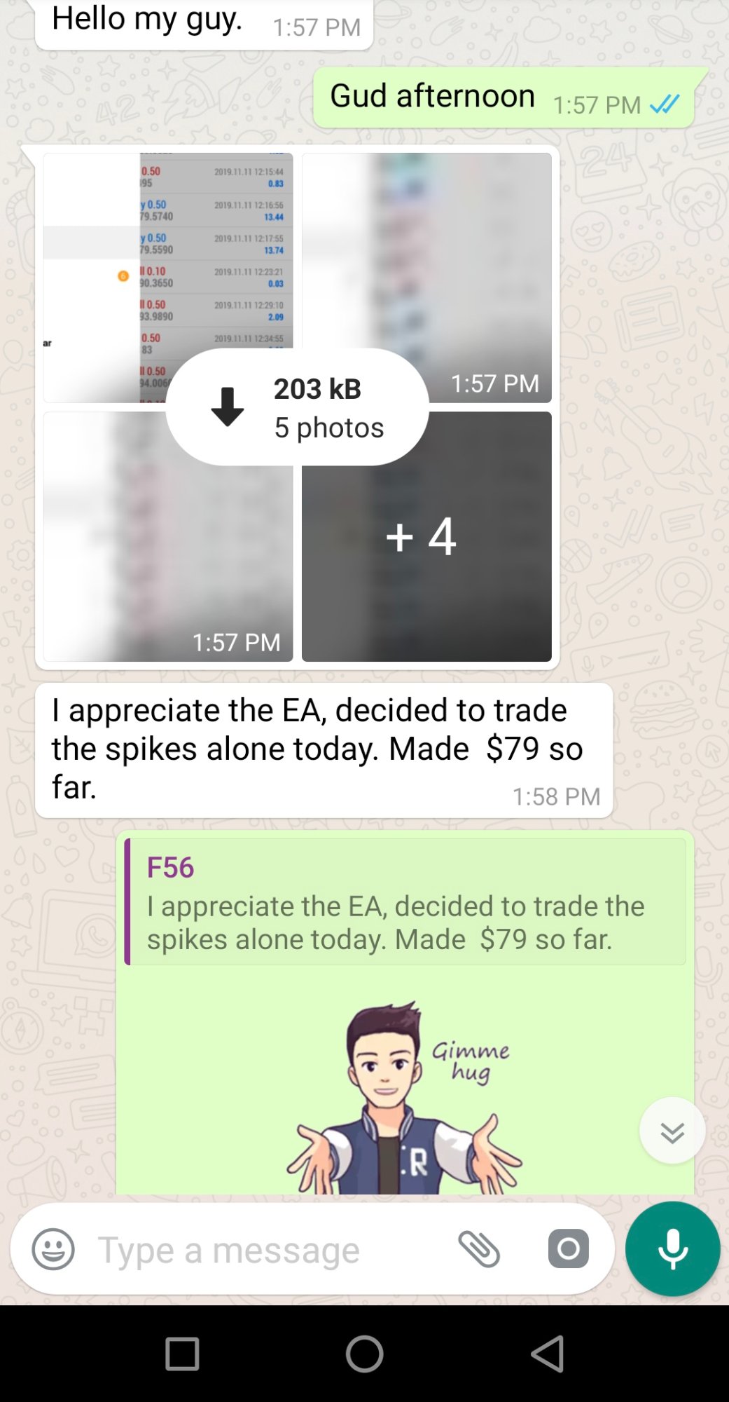 Trading Spikes — $79 Made Today